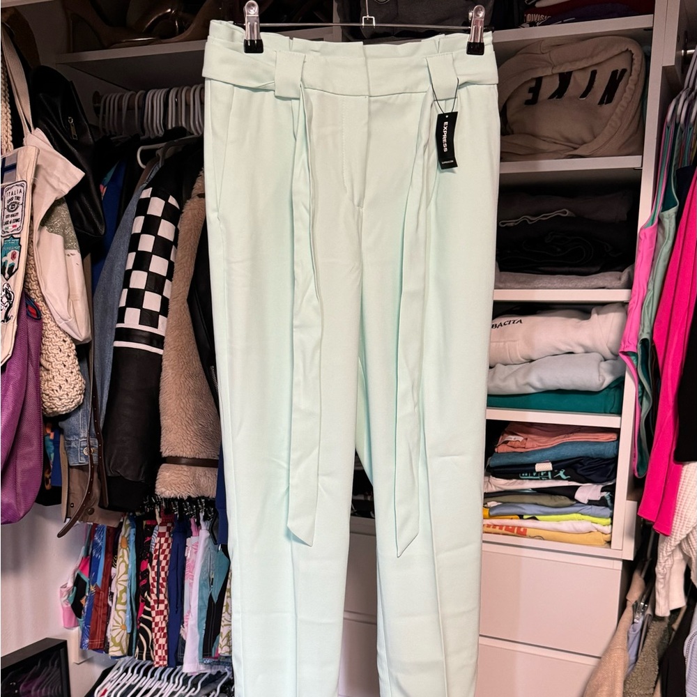 Express Mint Green Women's Pants